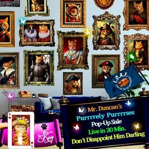 (ONLY A SAMPLE) Made for Friend's Live Shows using her Ginger Cat Mr. Duncans